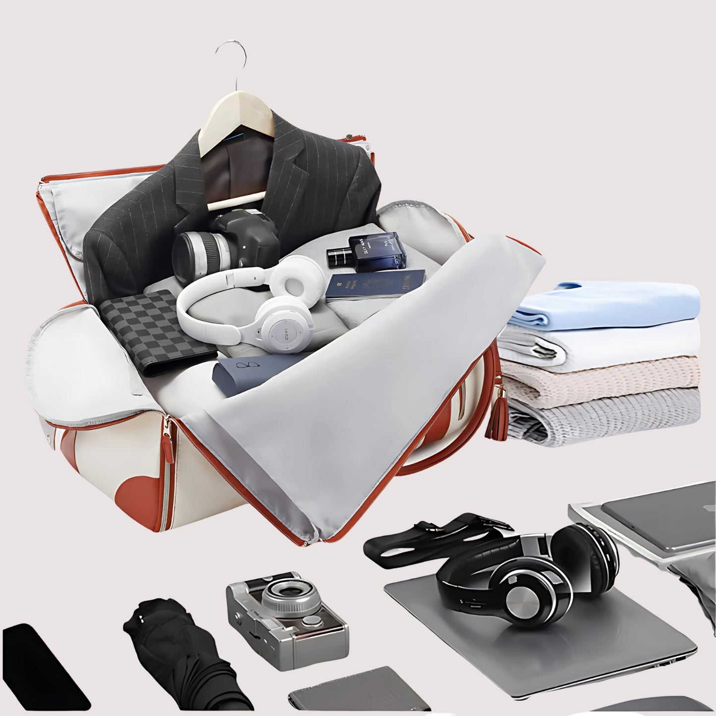YSB™ Sac De Voyage tout-en-un - Rose