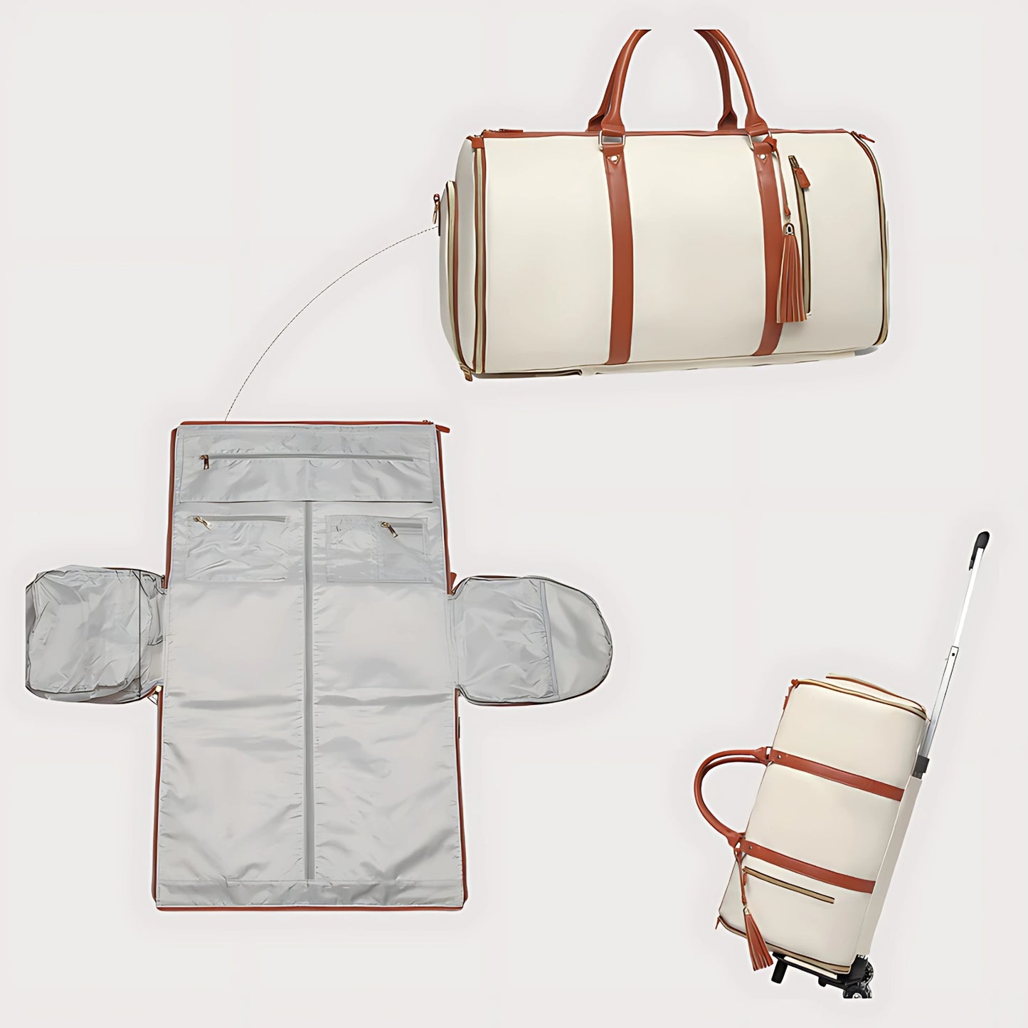 YSB™ Sac De Voyage tout-en-un - Rose