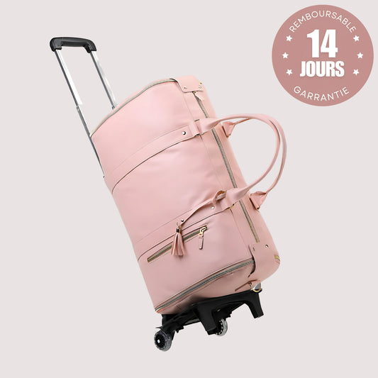 YSB™ Sac De Voyage tout-en-un - Roulette - Rose